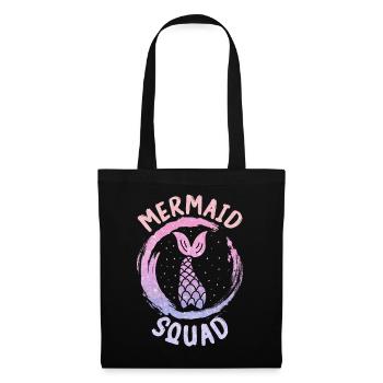 Mermaid Fable Mermaids Conte de fées - Sac en tissu - noir - Devant