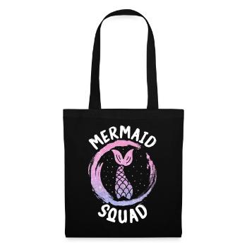 Mermaid Fable Mermaids Conte de fées - Sac en tissu - noir - Devant