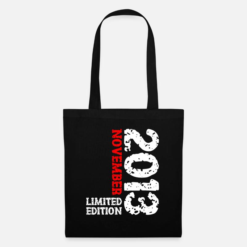 2013 November Limited Edition 10. Geburtstag Deko - Stoffbeutel - Schwarz