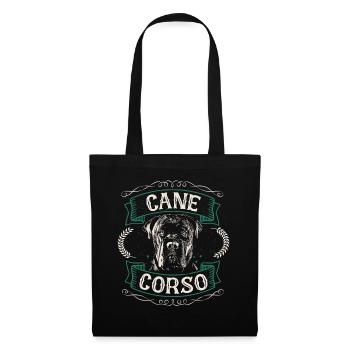 Cane Corso Dog - Tote Bag - black - Front