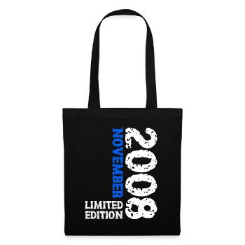 2008 Novembre Édition Limitée 15e Anniversaire Décoration - Sac en tissu - noir - Devant