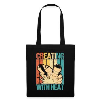 Creating With Metal Retro Welding - Tote Bag - black - Front
