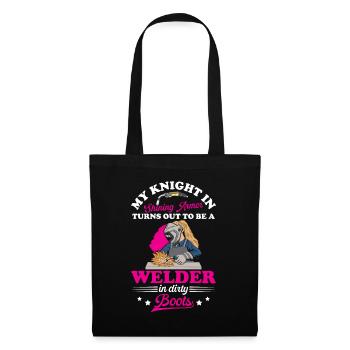 Soudeur En Bottes Sales Femmes De Soudure - Sac en tissu - noir - Devant