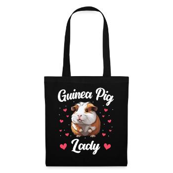 Guinea pig - Tote Bag - black - Front