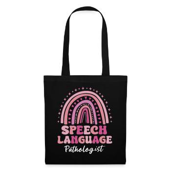 Speech Therapist Speech Therapy Speech Therapy - Tote Bag - black - Front