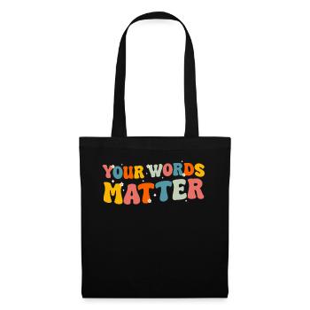 Speech Therapist Speech Therapy Speech Therapy - Tote Bag - black - Front