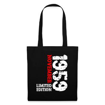 1959 November Limited Edition 64th Birthday Decoration - Tote Bag - black - Front