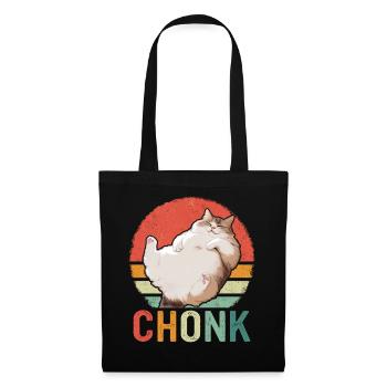 Chat, Amoureux Des Chats, Propriétaire De Chat, Chaton - Sac en tissu - noir - Devant