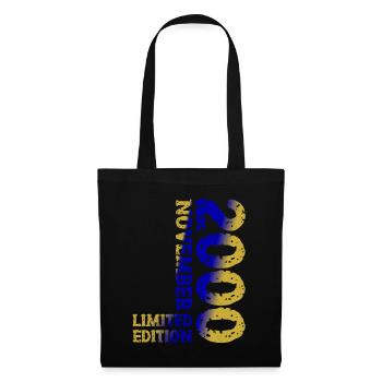 2000 novembre édition limitée 23e anniversaire décoration - Sac en tissu - noir - Devant