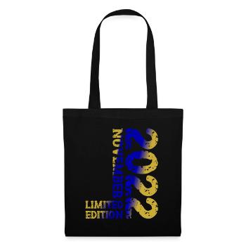 2022 November Limited Edition 1st Birthday Decoration - Tote Bag - black - Front