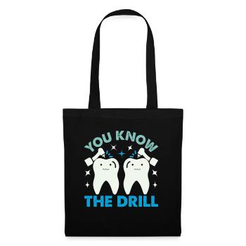 Dentist Dentist Teeth - Tote Bag - black - Front