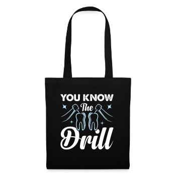 Dentist Dentist Teeth - Tote Bag - black - Front