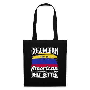 Colombien Amérique du Sud Pays d’origine Amérique latine - Sac en tissu - noir - Devant