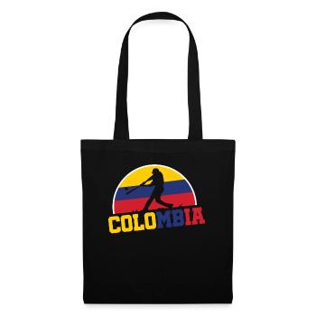 Championnat de Colombie de baseball - Sac en tissu - noir - Devant