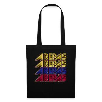 Colombie Arepas traditionnels sud-américains - Sac en tissu - noir - Devant