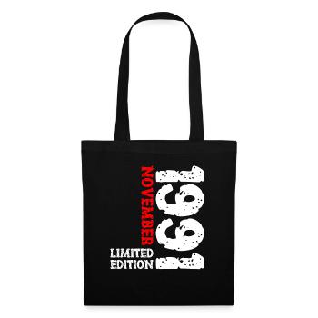 1991 novembre édition limitée 32e anniversaire décoration - Sac en tissu - noir - Devant