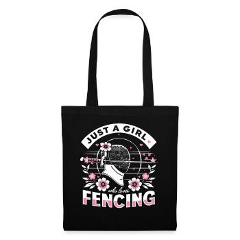 Fencing Fencers - Tote Bag - black - Front