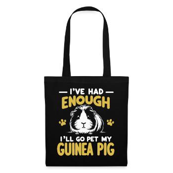guinea pig - Tote Bag - black - Front