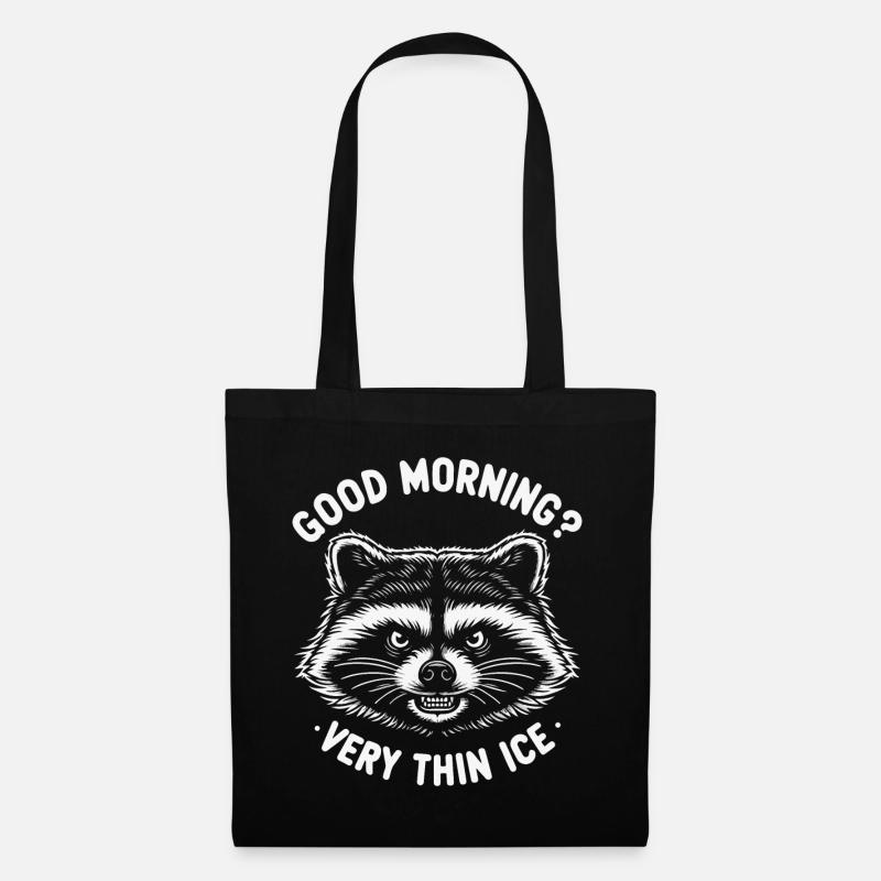 Funny, sarcasm, sarcastic humor, irony - Tote Bag - black