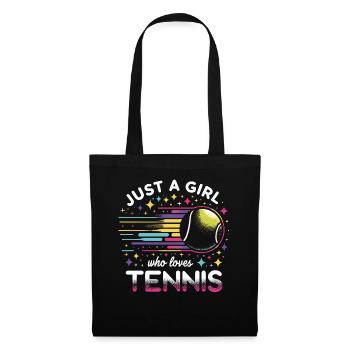 Tennis Tennis Player - Tote Bag - black - Front