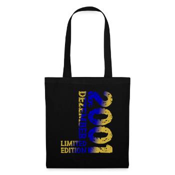 2001 décembre édition limitée 22e anniversaire décoration - Sac en tissu - noir - Devant