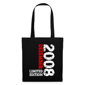 2008 Décembre Édition Limitée 15e Anniversaire Décoration - Sac en tissu - noir - Devant