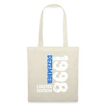 1998 décembre édition limitée 25e anniversaire décoration - Sac en tissu - nature - Devant
