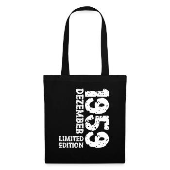 1959 December Limited Edition 64th Birthday Decoration - Tote Bag - black - Front