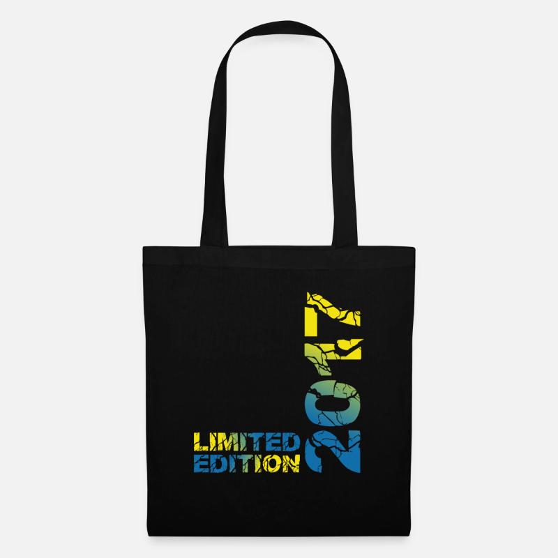 2017 Limited Edition Geburtstag Geschenk Deko - Stoffbeutel - Schwarz