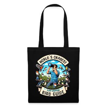 World's Best Okayer Bird Guide Bird Watching - Tote Bag - black - Front