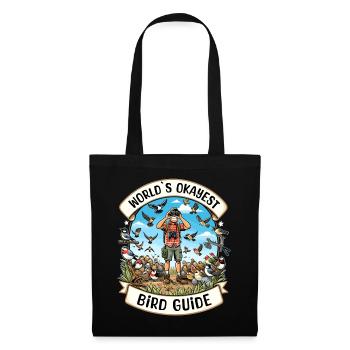World's Best Okay Bird Guide Bird Watching - Tote Bag - black - Front