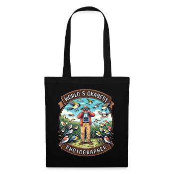 World's Best Okay Photographer Bird Watching - Tote Bag - black - Front