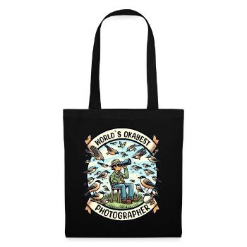 World's Best Okay Photographer Bird Watching - Tote Bag - black - Front