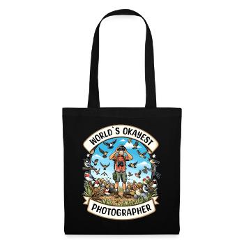 World's Best Okay Photographer Bird Watching - Tote Bag - black - Front