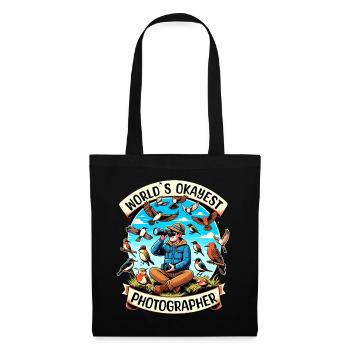 World's Best Okay Photographer Bird Watching - Tote Bag - black - Front