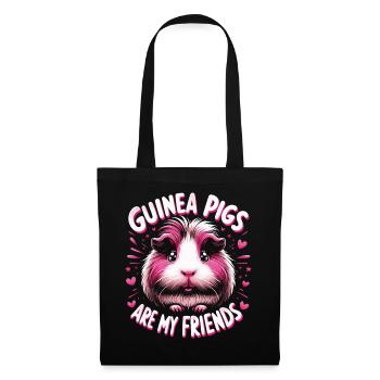 Guinea pig - Tote Bag - black - Front