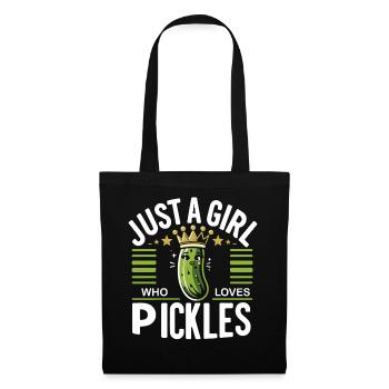 Cucumber, Pickle, Pickle, Food Dill - Tote Bag - black - Front
