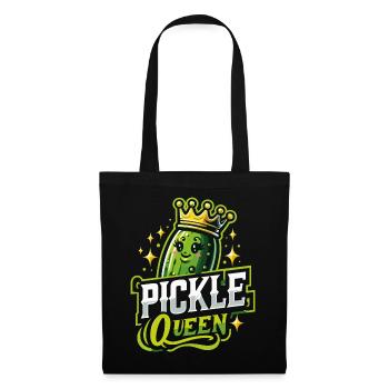 Cucumber, Pickle, Pickle, Food Dill - Tote Bag - black - Front
