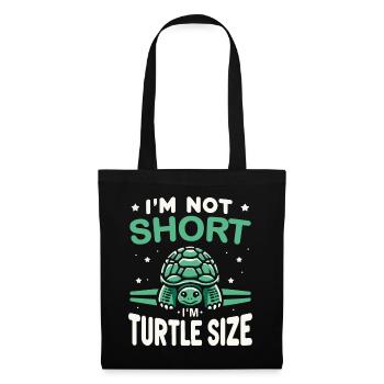 Turtle Sea Turtle Turtle Animal - Tote Bag - black - Front