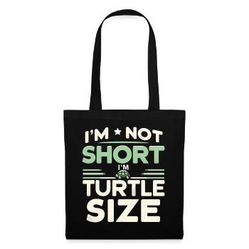 Turtle Sea Turtle Turtle Animal - Tote Bag - black - Front
