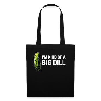 Cucumber, Pickle, Pickle, Food Dill - Tote Bag - black - Front