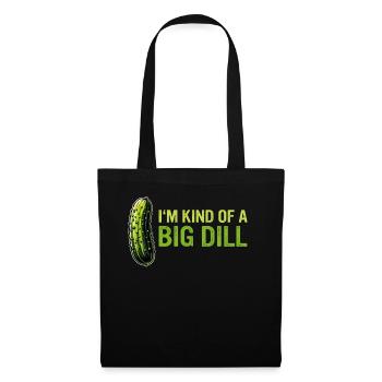 Cucumber, Pickle, Pickle, Food Dill - Tote Bag - black - Front