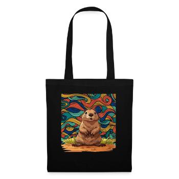 Groundhog - Happy Groundhog Day - Tote Bag - black - Front