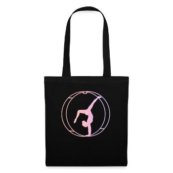 Rhönrad Gymnastics Rhönräder Wheel - Tote Bag - black - Front