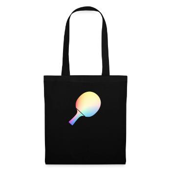 Table tennis Table tennis player - Tote Bag - black - Front