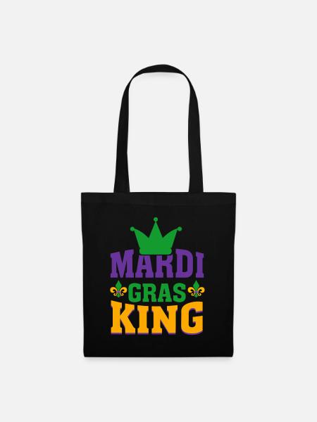 Mardi Gras - Stoffbeutel - Schwarz