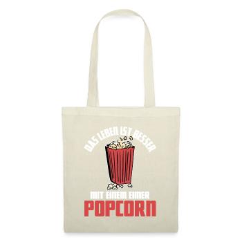 Live Better Seau Popcorn Carnaval Costume - Sac en tissu - nature - Devant