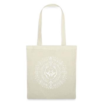 Wolf Odin Nordische Wikinger Rune - Stoffbeutel - Natur - Vorne