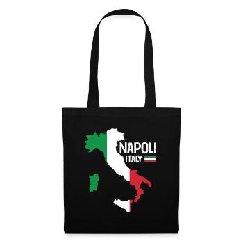 Napoli Italy Naples Map Regions Italy - Tote Bag - black - Front