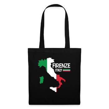 Firenze Italy Florence Map Regions Italy - Tote Bag - black - Front